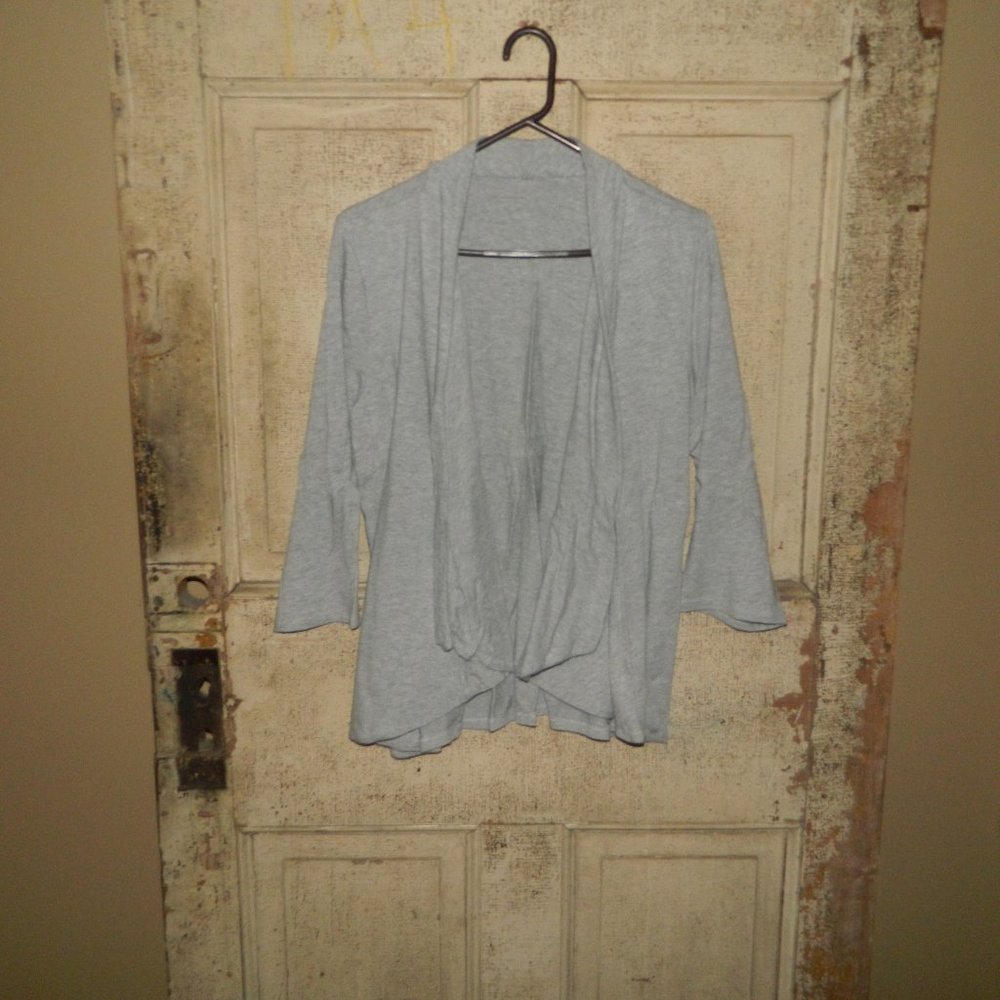 Charter Club Open Front Knit Cardigan Size Large  (C30)